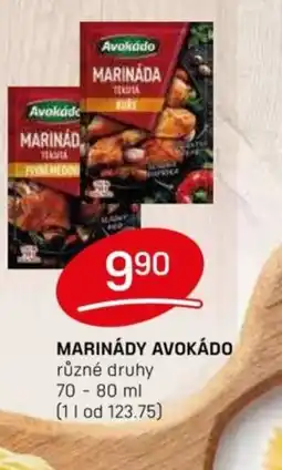 Flop AVOKÁDO Marinády nabídka