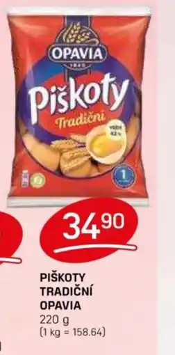 Flop OPAVIA Piškoty tradiční nabídka