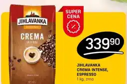 Flop JIHLAVANKA Crema intense, espresso nabídka