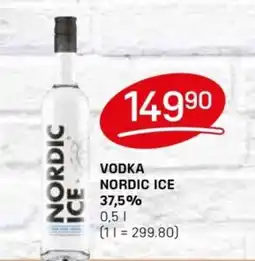 Flop NORDIC ICE 37,5% Vodka nabídka