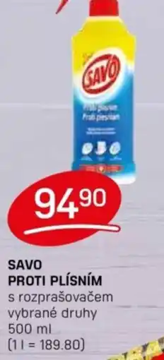 Flop SAVO Proti plísní nabídka