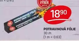 Flop Potravinová fólie nabídka