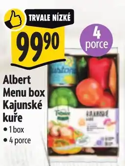 Albert Albert Menu box Kajunské kuře nabídka