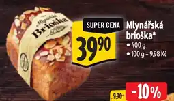 Albert Mlynářská brioška nabídka