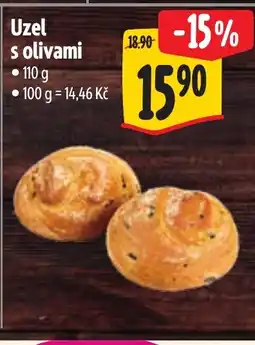 Albert Uzel s olivami nabídka