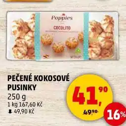 Penny Market PEČENÉ KOKOSOVÉ PUSINKY, 250 g nabídka