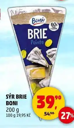 Penny Market SÝR BRIE BONI, 200 g nabídka