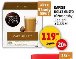Penny Market KAPSLE DOLCE GUSTO různé druhy, 1 balení nabídka