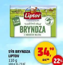 Penny Market SÝR BRYNDZA LIPTOV, 110 g nabídka