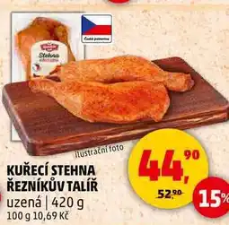 Penny Market KUŘECÍ STEHNA ŘEZNÍKŮV TALÍŘ uzená, 420 g nabídka