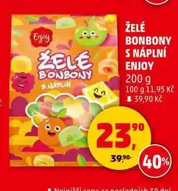 Penny Market ŽELÉ BONBONY S NÁPLNÍ ENJOY, 200 g nabídka