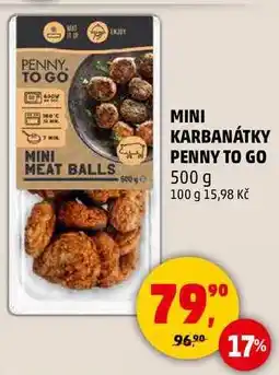 Penny Market MINI KARBANÁTKY PENNY TO GO, 500 g nabídka