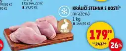Penny Market KRÁLIČÍ STEHNA S KOSTÍ mražená, 1 kg nabídka