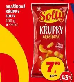 Penny Market ARAŠÍDOVÉ KŘUPKY SOLTY, 100 g nabídka