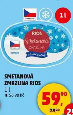 Penny Market SMETANOVÁ ZMRZLINA RIOS, 1 l nabídka