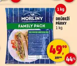 Penny Market DRŮBEŽÍ PÁRKY, 1 kg nabídka