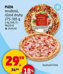 Penny Market PIZZA mražená, různé druhy, 275-305 g nabídka