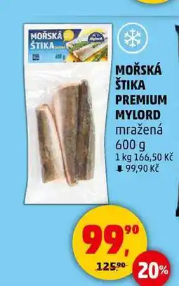 Penny Market MOŘSKÁ ŠTIKA PREMIUM MYLORD mražená, 600 g nabídka