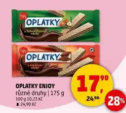 Penny Market OPLATKY ENJOY různé druhy, 175 g nabídka