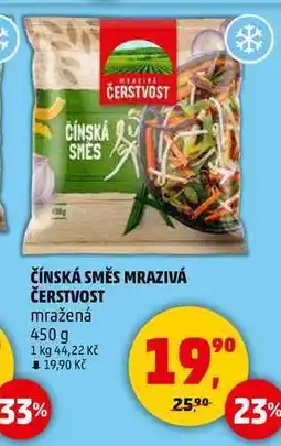Penny Market ČÍNSKÁ SMĚS MRAZIVÁ ČERSTVOST mražená, 450 g nabídka