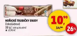 Penny Market HOŘICKÉ TRUBIČKY ENJOY čokoládové, 38 g nabídka