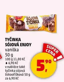 Penny Market TYČINKA SÓJOVÁ ENJOY vanilka, 50 g nabídka