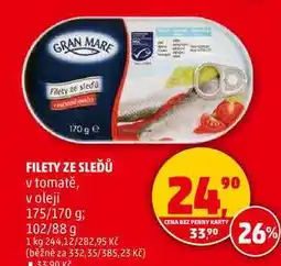 Penny Market GRAN MARE Filety ze sleďů, 170 g nabídka