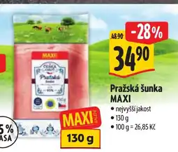 Albert Pražská šunka Maxi nabídka
