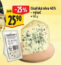 Albert Císařská niva 45% - výseč nabídka