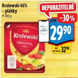 Albert Krolewski 45% - plátky nabídka