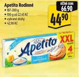 Albert Apetito Rodinné nabídka