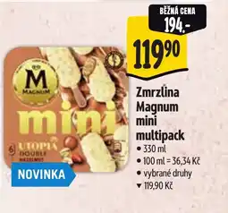 Albert MAGNUM Zmrzlina mini multipack nabídka