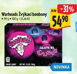 Albert Warheads Žvýkací bonbony nabídka