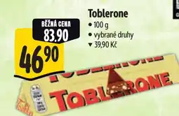 Albert Toblerone nabídka