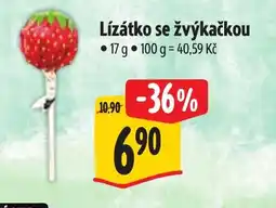 Albert Lízátko se žvýkačkou nabídka