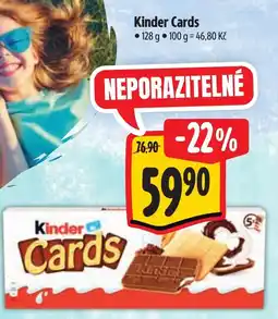 Albert Kinder Cards nabídka