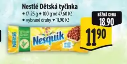 Albert NESTLÉ Dětská tyčinka nabídka