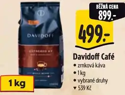 Albert DAVIDOFF Café nabídka