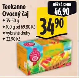 Albert Teekanne Ovocný čaj nabídka