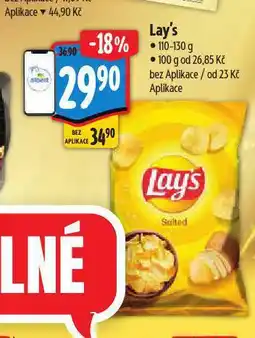 Albert Lay's chipsy nabídka