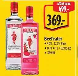 Albert Beefeater gin nabídka