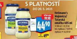 Albert Hellmann's tatarská omáčka nabídka