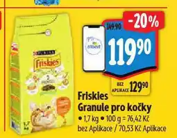 Albert Friskies granule pro kočky nabídka