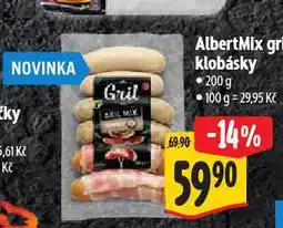 Albert Gril klobásky nabídka