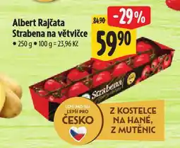 Albert Rajčata strabena na větvičce nabídka