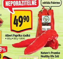 Albert Paprika sladká nabídka
