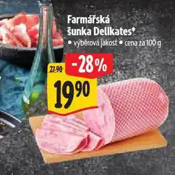 Albert Farmářská šunka nabídka