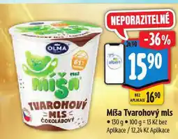 Albert Míša tvarohový mls nabídka