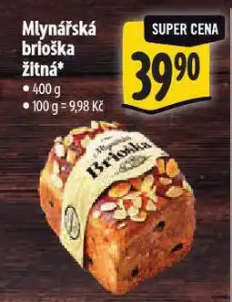 Albert Mlynářská brioška žitná nabídka