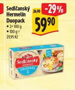 Albert Sedlčanský hermelín nabídka